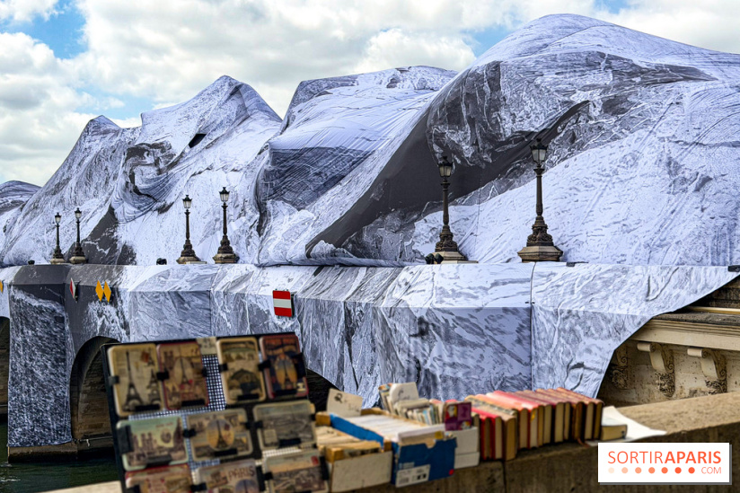 La Caverne du Pont Neuf : le montage de l’installation géante de JR démarre à Paris