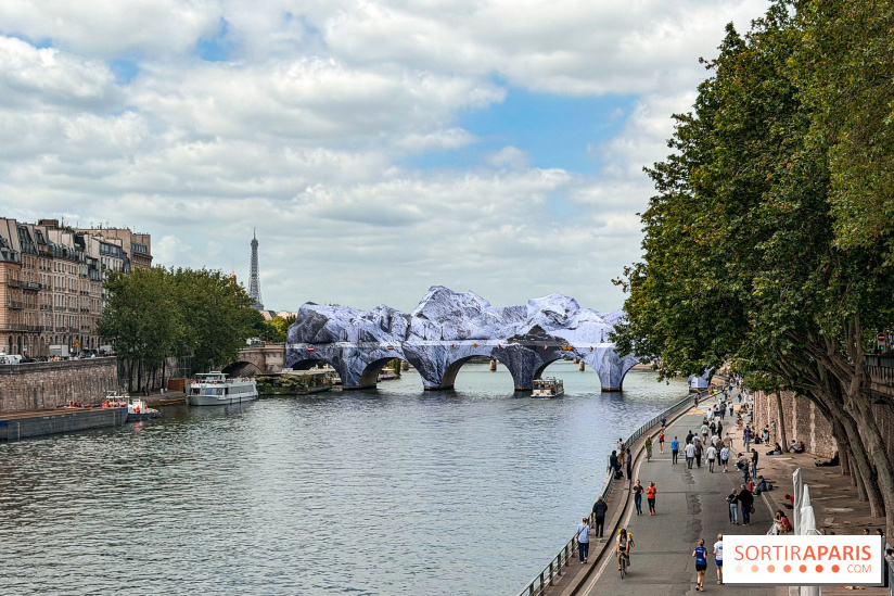 La Caverne du Pont Neuf : le montage de l’installation géante de JR démarre à Paris