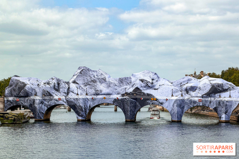 La Caverne du Pont Neuf : le montage de l’installation géante de JR démarre à Paris