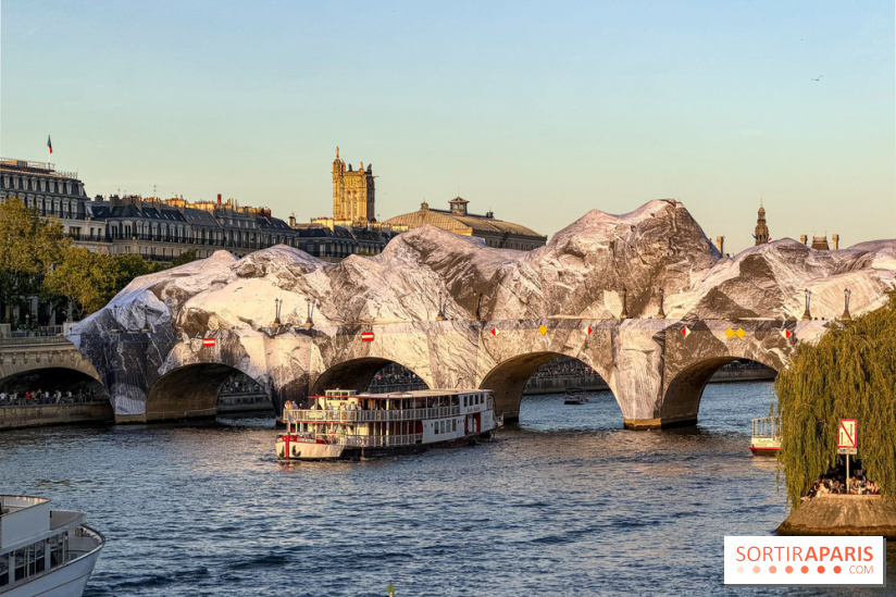 La Caverne du Pont Neuf : le montage de l’installation géante de JR démarre à Paris