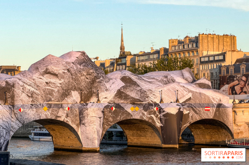 La Caverne du Pont Neuf : le montage de l’installation géante de JR démarre à Paris