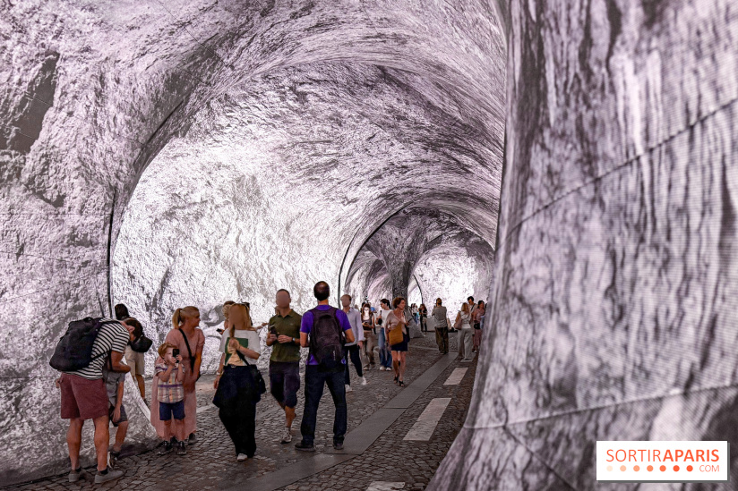 La Caverne du Pont Neuf : le montage de l’installation géante de JR démarre à Paris - Facetune 16 06 2026 03 07 24