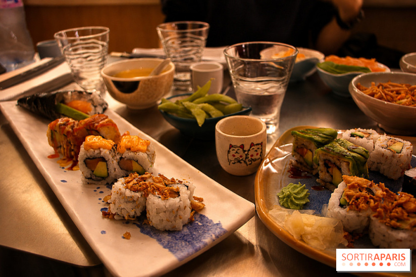 Sushi Mina : table de sushis et makis à partager