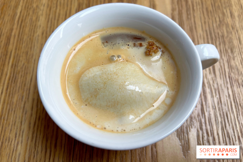 Chez Clo - Affogato mélilot streusel