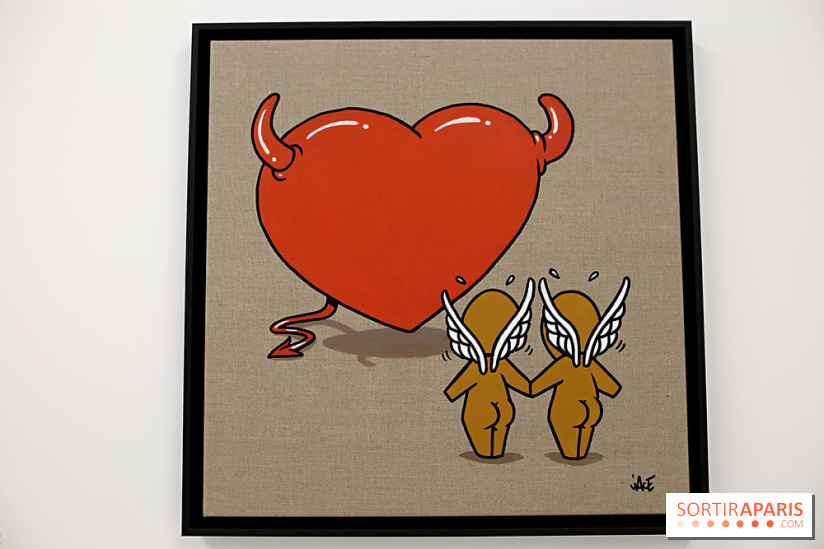 JACE : nos photos de son exposition Cœur Sensible à voir dans le 13e - Jace Expo 8