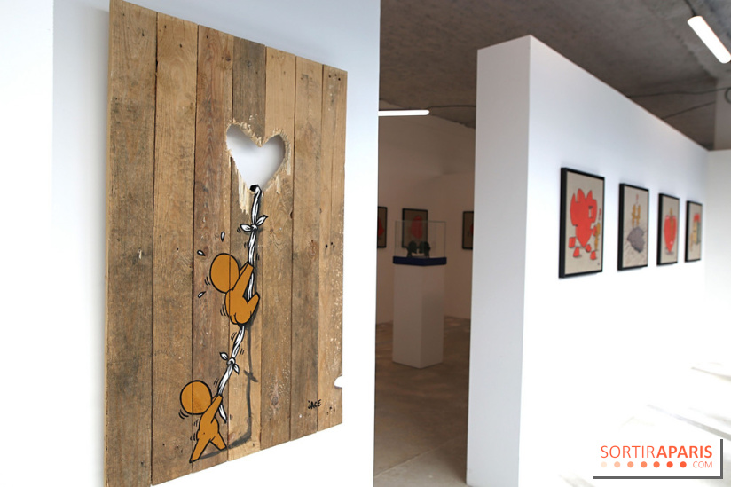 JACE : nos photos de son exposition Cœur Sensible à voir dans le 13e - Jace Expo 20