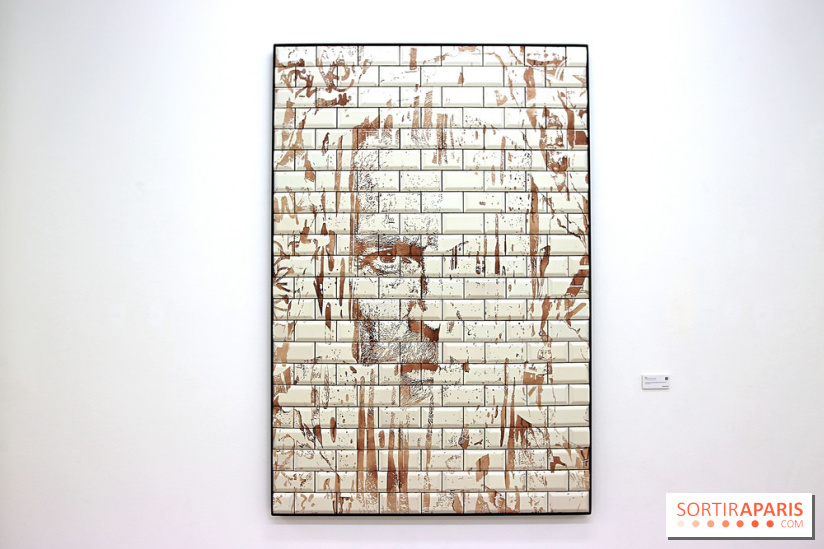 Vhils : nos photos de son exposition à la galerie Danysz à Paris - Seth Expo 1