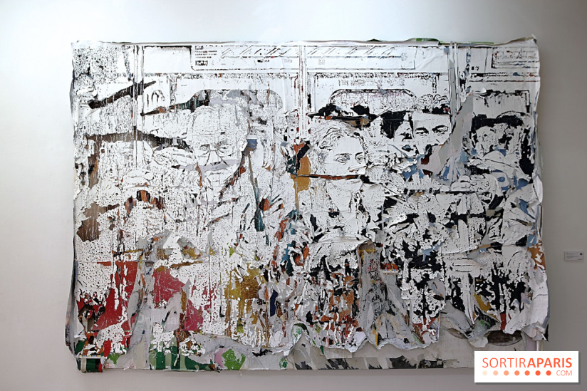 Vhils : nos photos de son exposition à la galerie Danysz à Paris - Seth Expo 11
