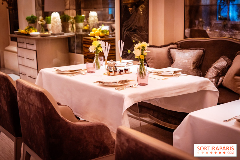 Tea time sensoriel de Matthieu Carlin à l'Hôtel de Crillon - les photos
