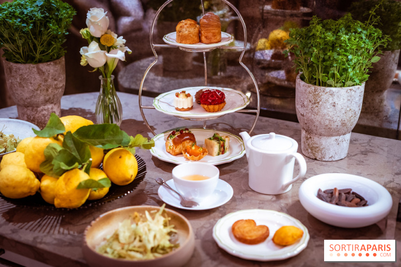 Tea time sensoriel de Matthieu Carlin à l'Hôtel de Crillon - les photos