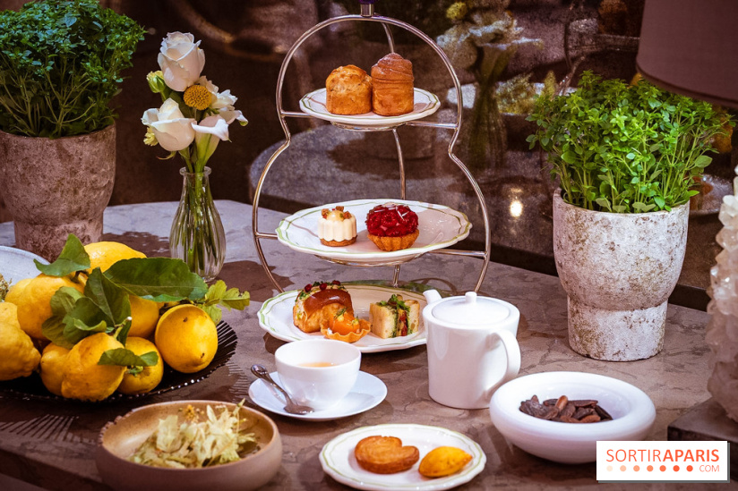 Tea time sensoriel de Matthieu Carlin à l'Hôtel de Crillon - les photos