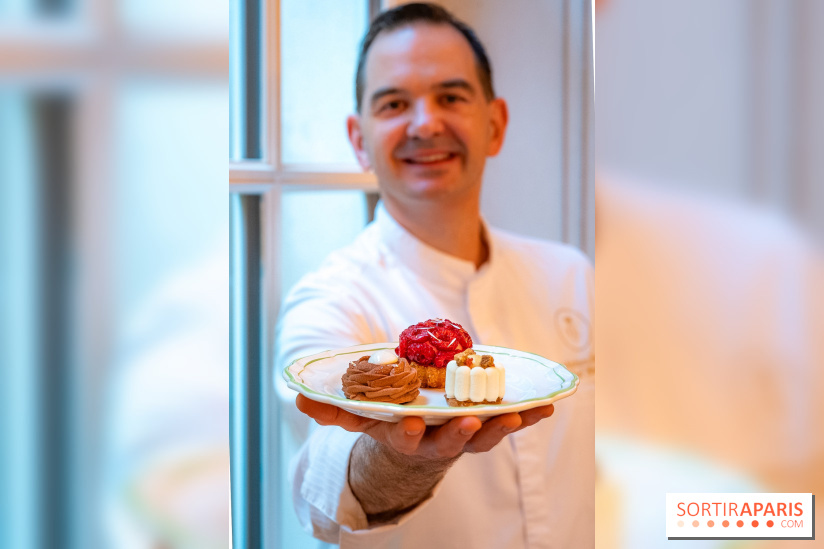 Tea time sensoriel de Matthieu Carlin à l'Hôtel de Crillon - les photos