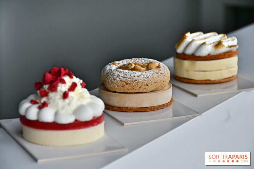 Les pâtisseries givrées de l'Hôtel de Crillon par Matthieu Carlin pour cet été sur la place de la Concorde