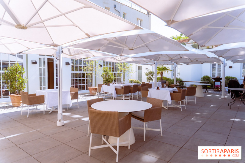 Chez Gina, le restaurant italien caché de Fontainebleau, terrasse