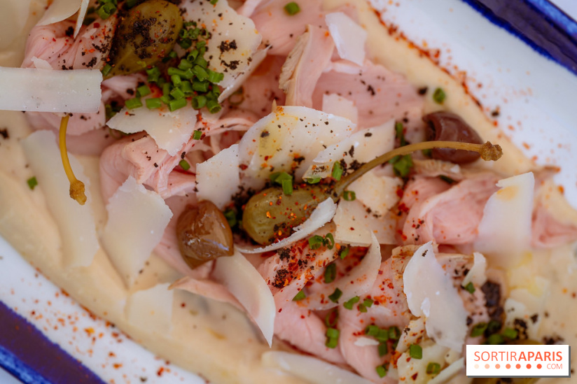 Chez Gina, le restaurant italien caché de Fontainebleau, vitello tonnato