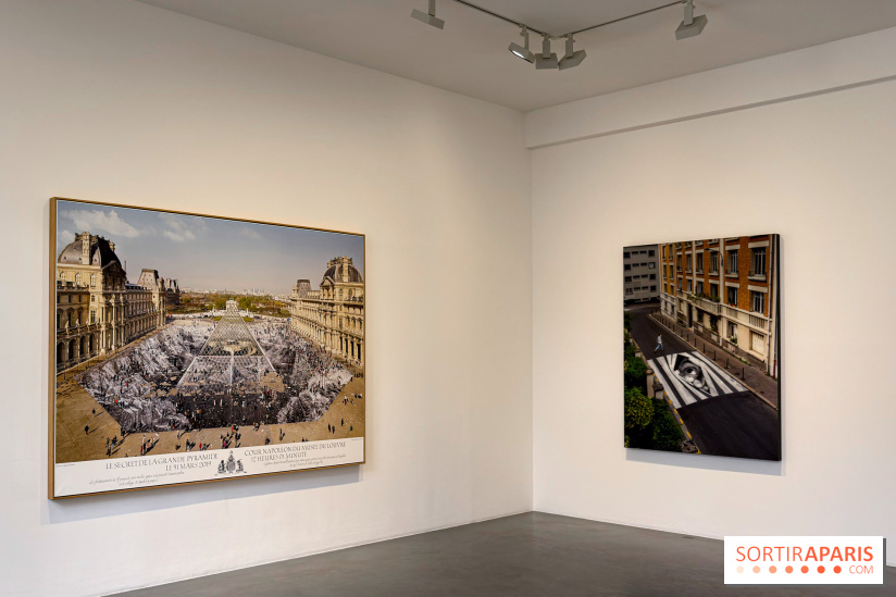 Les Esquisses de La Caverne, l'exposition gratuite de JR à la galerie Perrotin