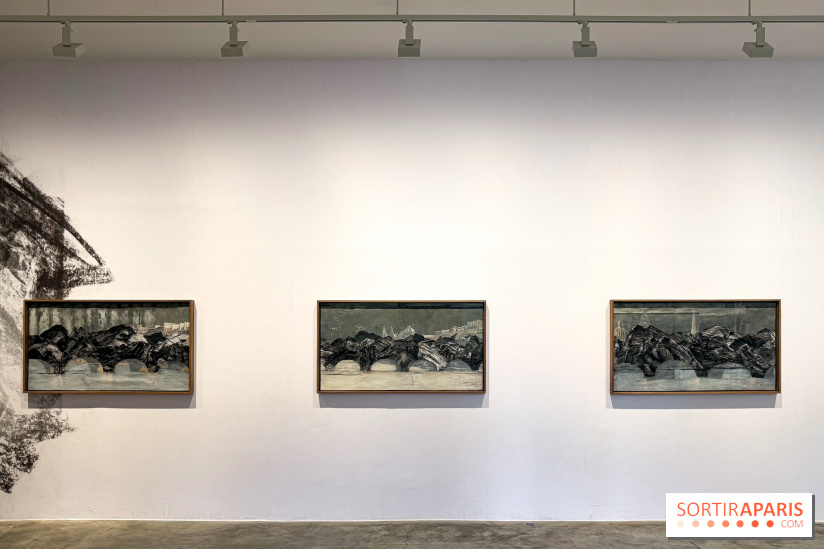 Les Esquisses de La Caverne, l'exposition gratuite de JR à la galerie Perrotin