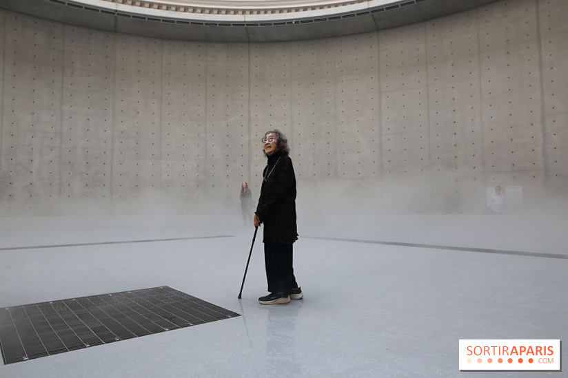 Fujiko Nakaya : nos photos de sa sculpture de brouillard à voir à la Bourse de Commerce