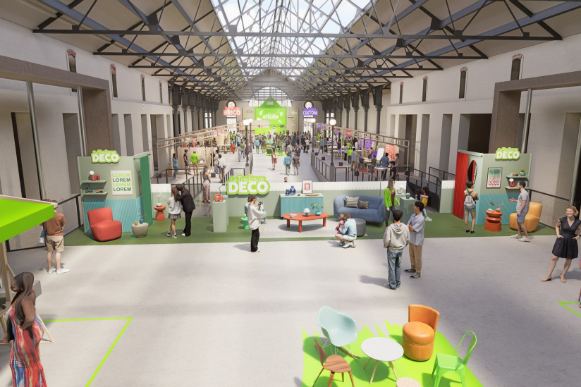 Le Grand Atelier LEROY MERLIN au CENTQUATRE-PARIS : 3 jours pour apprendre à bricoler - LGA Plan Jardin