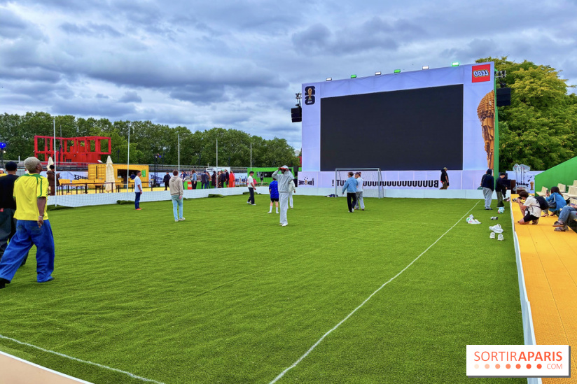 Fan zone - Parc de la Villette