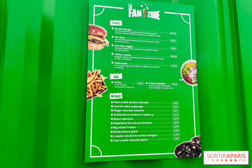 Fan zone - Parc de la Villette
