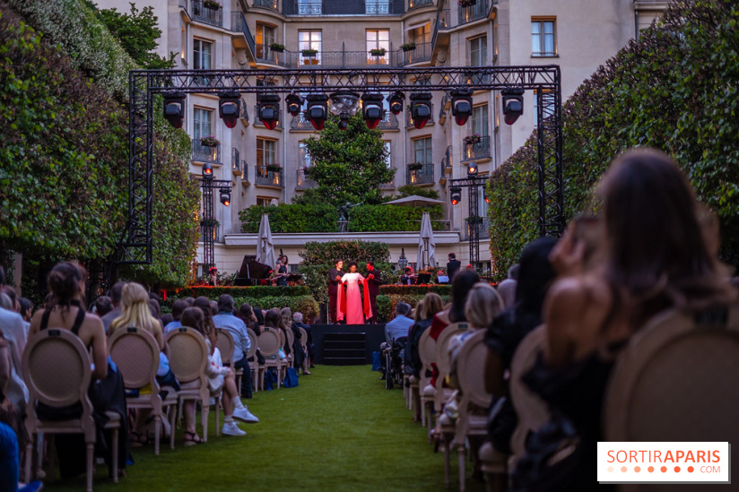 Les Nuits Étoilées du Ritz Paris, l'Opéra en plein air dans les jardins - photos