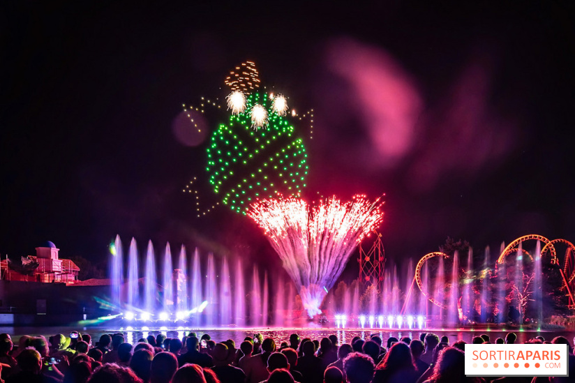 Parc Astérix : spectacle de drones, jets d'eau et feux d'artifice et nouveautés 2026, les photos - potion