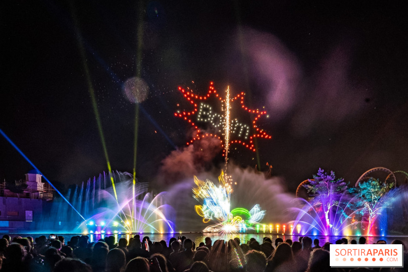 Parc Astérix : spectacle de drones, jets d'eau et feux d'artifice et nouveautés 2026, les photos - Synchro