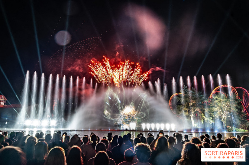 Parc Astérix : spectacle de drones, jets d'eau et feux d'artifice et nouveautés 2026, les photos