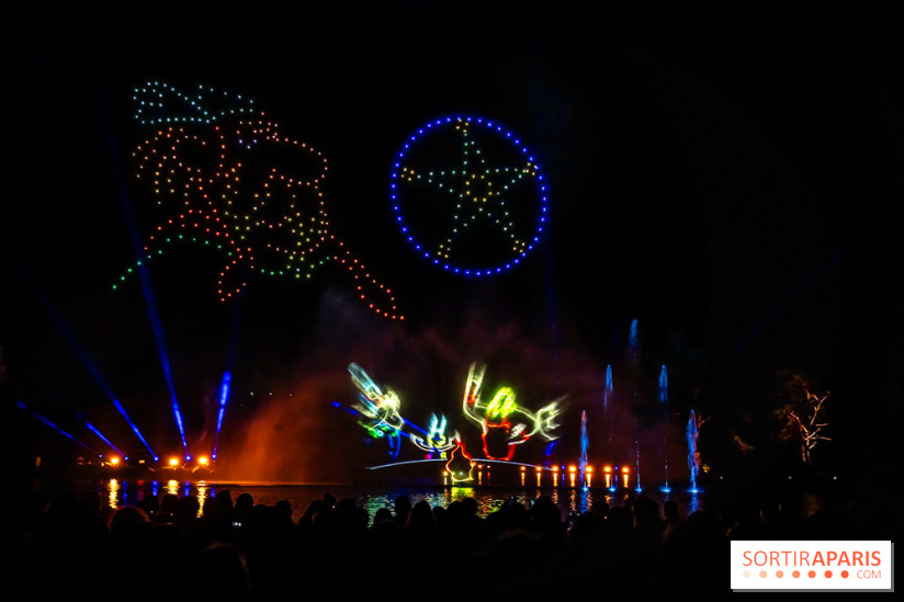 Parc Astérix : spectacle de drones, jets d'eau et feux d'artifice et nouveautés 2026, les photos
