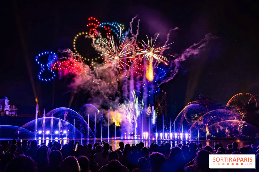 Parc Astérix : spectacle de drones, jets d'eau et feux d'artifice et nouveautés 2026, les photos