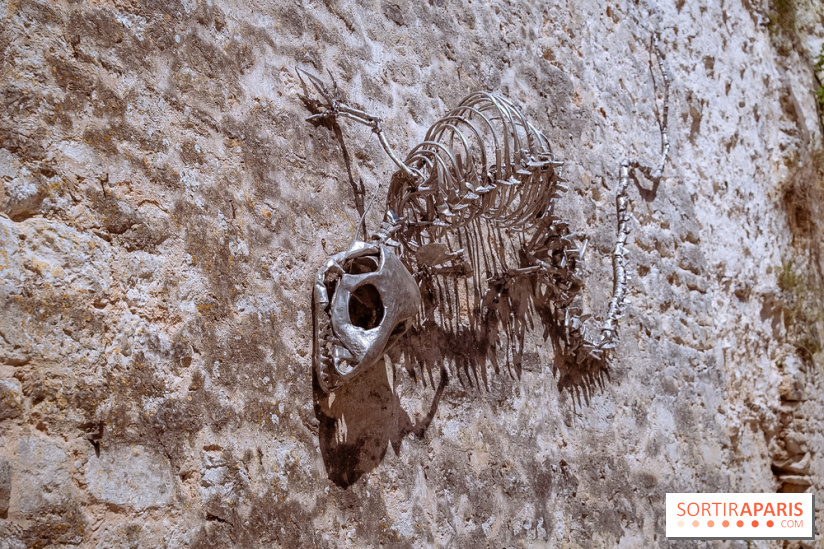 Fauna Fabulosa : un bestiaire fantastique au château de la Roche Guyon dans le Val d'Oise - photos