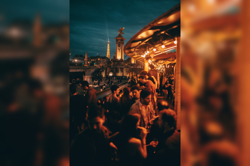 Le Flow au Pont Alexandre III : rooftop, street food et club sur la Seine - Clubs Flow 20240425 111