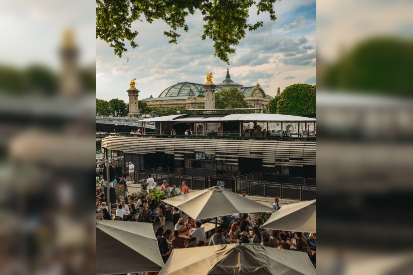Le Flow au Pont Alexandre III : rooftop, street food et club sur la Seine - FLOW 01 05 25 @alex crk 45