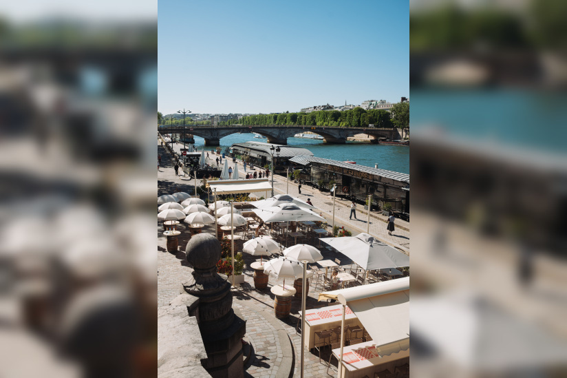 Chez Alex : terrasse d’apéro au bord de Seine face à la Tour Eiffel