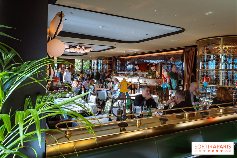 Le rooftop climatisé du Langosteria et sa terrasse à la vue sur Paris