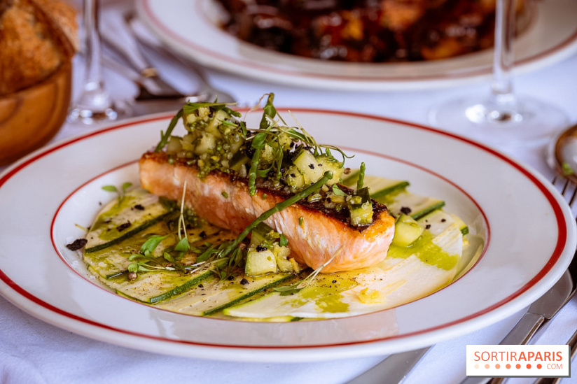 Chez Mimi, le Bistrot Pas Parisien de Colombes - photos - saumon
