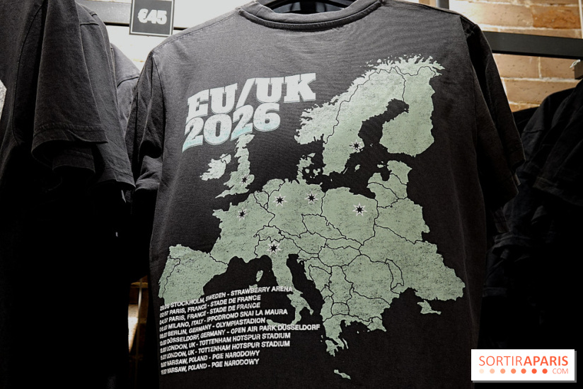Pop-up store System of a Down à Paris - nos photos