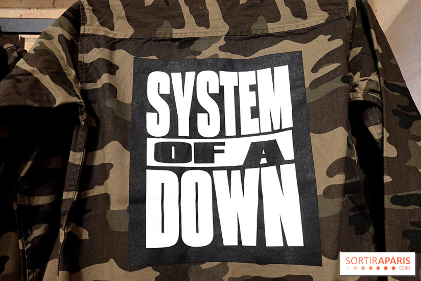 Pop-up store System of a Down à Paris - nos photos