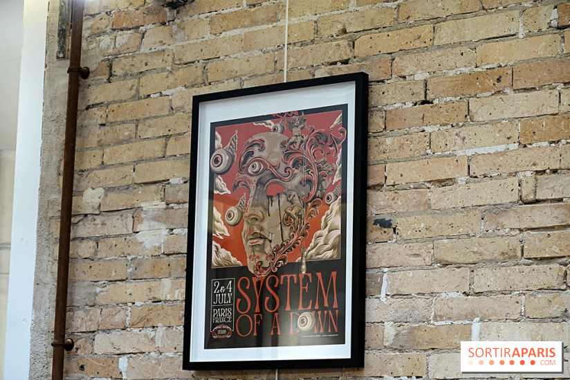 Pop-up store System of a Down à Paris - nos photos