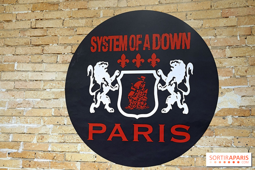 Pop-up store System of a Down à Paris - nos photos
