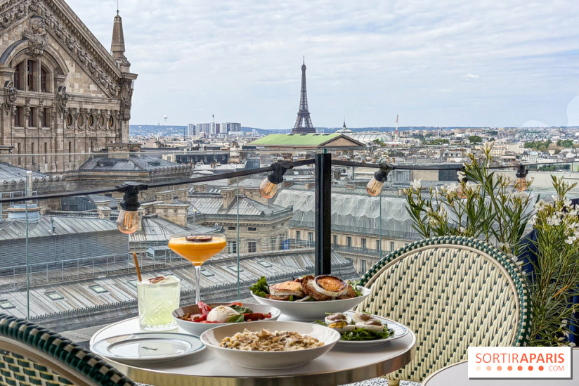 Balcon Paris : le bistrot de Julien Sebbag, perché sur le rooftop des Galeries Lafayette