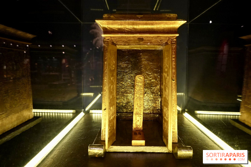 La chapelle dorée de l’exposition Toutânkhamon - Toutankhamon : son tombeau et ses trésors