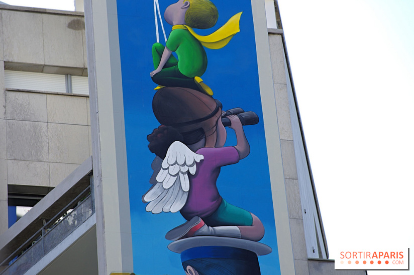 Seth, nos photos de sa nouvelle fresque monumentale à admirer dans le 19e à Paris - Seth 4