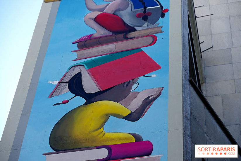 Seth, nos photos de sa nouvelle fresque monumentale à admirer dans le 19e à Paris - Seth 17