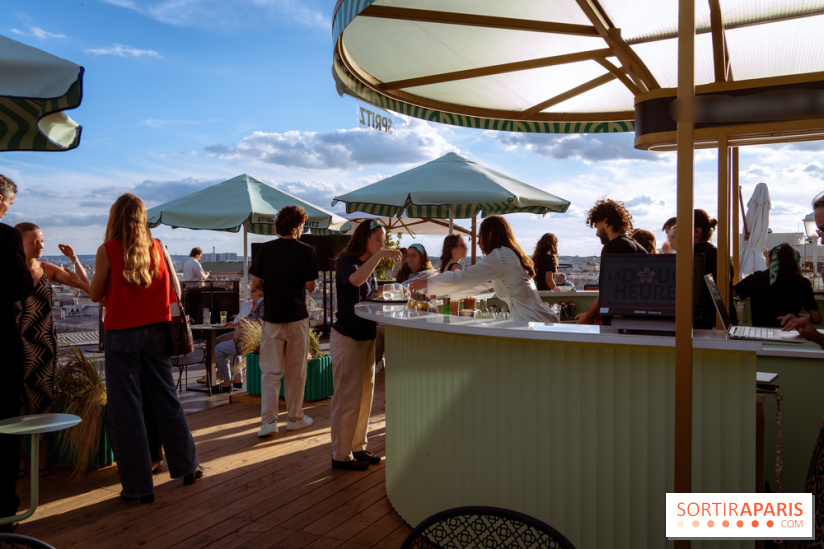 Douce-heure, la terrasse en rooftop des Galeries Lafayettes - photos