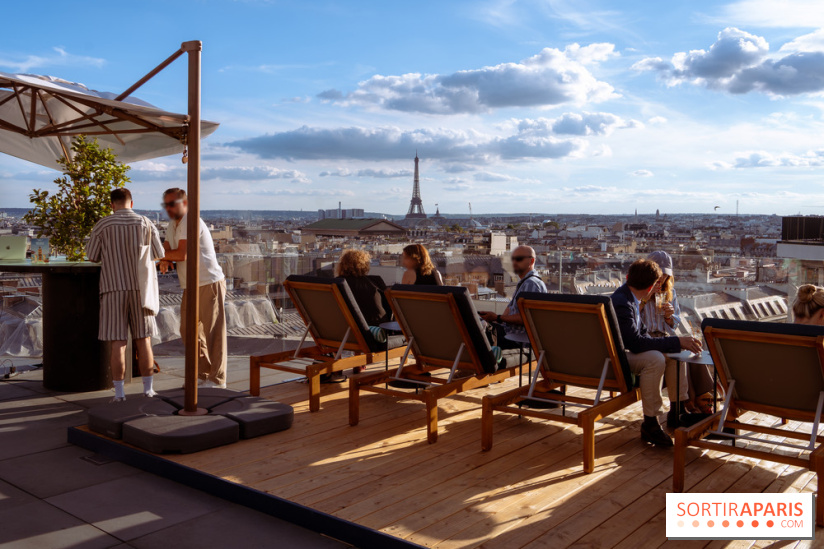 Douce-heure, la terrasse en rooftop des Galeries Lafayettes - photos