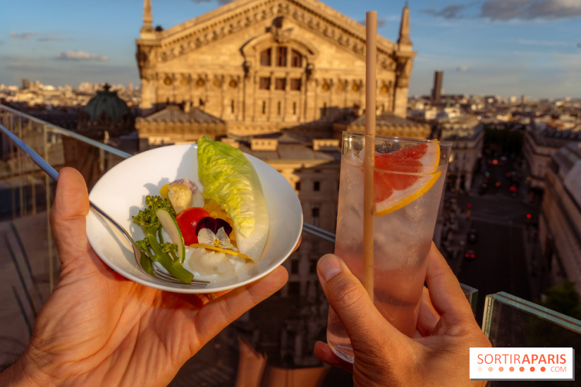 Douce-heure, la terrasse en rooftop des Galeries Lafayettes - photos