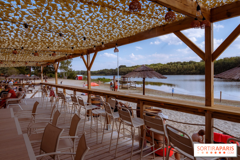 La plage et guinguette des Étangs de Hollande - photos