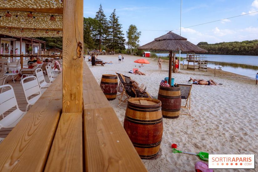 La plage et guinguette des Étangs de Hollande - photos